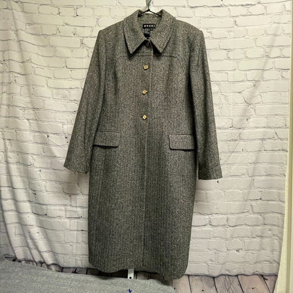 SHANI - Wool Blend Overcoat